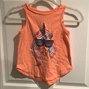 Cute unicorn tank top